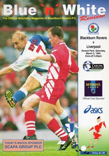 Match programme